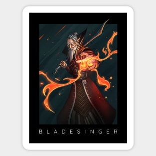 Bladesinger Wizard Sticker